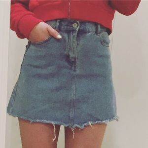 Brandy Melville denim skirt